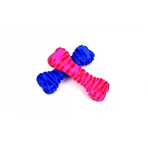 LEOPET Bone, jouet pour chien, S-M, vinyle, activités physiques, couleurs variées, 16 cm