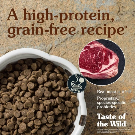 TASTE OF THE WILD High Prairie, Bisonte y Venado, pienso sin cereales, 2kg
