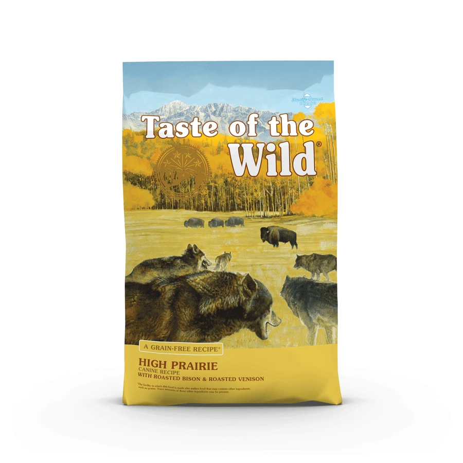 TASTE OF THE WILD High Prairie, Bisonte y Venado, pienso sin cereales, 2kg