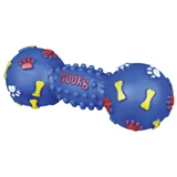 TRIXIE, Hundehantel Spielzeug, mit Sound, Vinyl, 19cm, multicolor