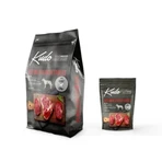 KUDO Medium and Maxi Breed, M-XL, Beef and Lamb, low grain dry food for dogs, cold pressed, 3kg