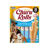 INABA Churu Rolls, XS-XL, Chicken and Cheese, cereal-free reward pouch dogs, 96g