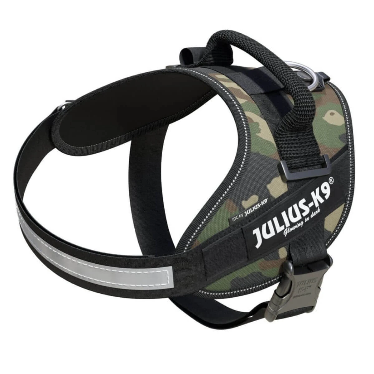 JULIUS-K9 IDC Power, hondentuig, S, 7-15kg, camouflage