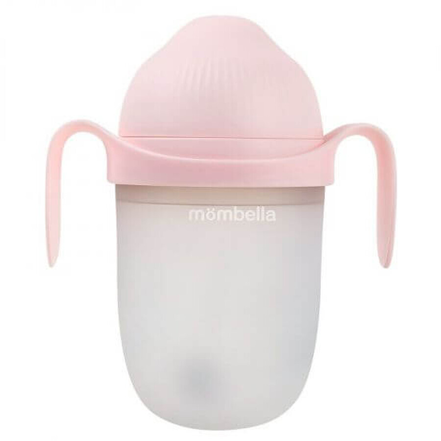 Biberon, 100% silicone, Old Roze, 300 ml, Mombella