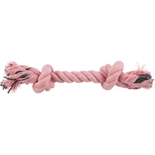 TRIXIE, Seilspielzeug mit 2 Knoten Hunde, 20cm, multicolor