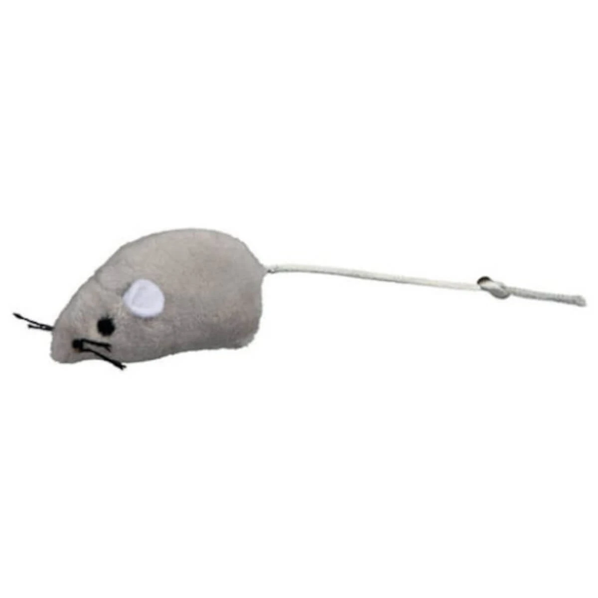 Trixie, muisspeeltje, katten, pluche, grijs, 5cm