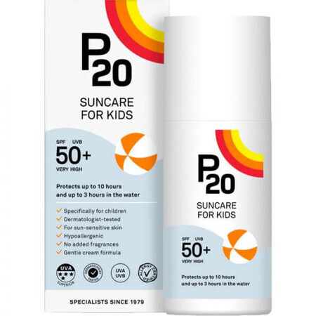 Crème solaire pour enfants SPF50+, 200 ml, Riemann P20