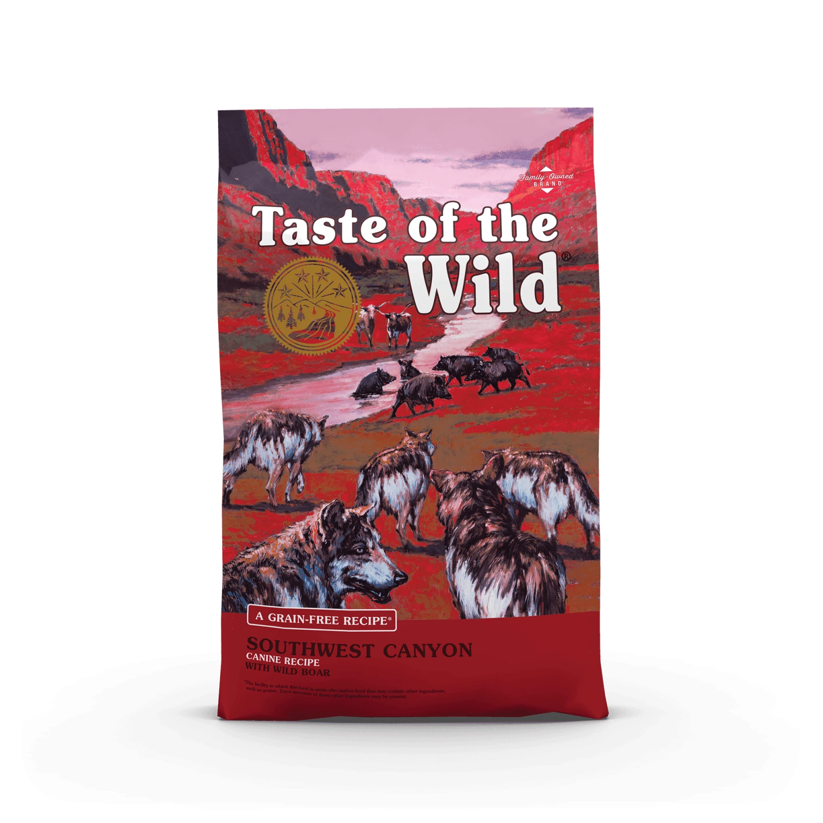 TASTE OF THE WILD Southwest Canyon, Zwijn, graanvrij droogvoer voor honden, 2kg
