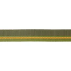 RUFFWEAR Flat Out Forest Horizon, verstelbare hondenhalsband, groen en oranje, S(28-36 x 2cm)