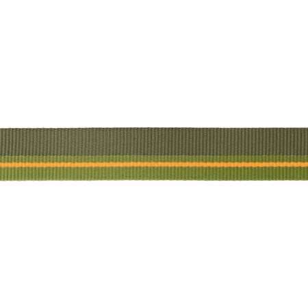 RUFFWEAR Flat Out Forest Horizon, verstelbare hondenhalsband, groen en oranje, S(28-36 x 2cm)