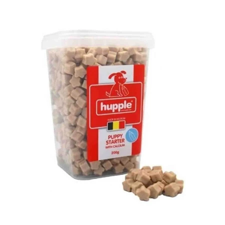 HUPPLE Puppy Starter with Calcium, XS-XL, Meat, reward box junior dogs, 200g
