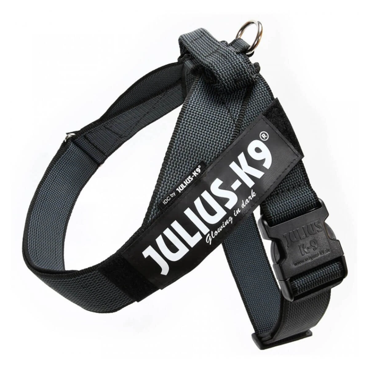 JULIUS-K9 IDC Color & Gray IDC, harnas hondentuig, 2XL, 40-70kg, zwart