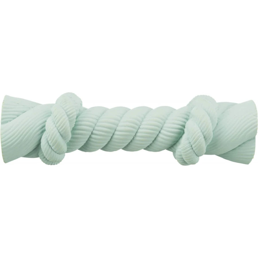 Trixie, touwspeeltje voor honden, latex, 15cm, veelkleurig