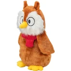TRIXIE Christmas Bufnita, jucărie de pluș câini XS-XL, cu sunet, pluș, maro, 33cm