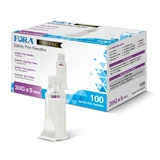 FORA veiligheidspennaald, 30G, 5mm (100 stuks/doos)