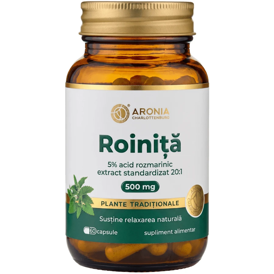 Romarin 500 mg - 60 gélules à l'extrait concentré de Romarin pour une relaxation naturelle, un sommeil calme et réparateur | Traditional Herbals