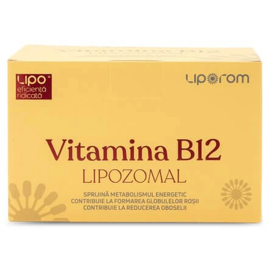 Liposomale vitamine B12, 30 sachets x 10 g, Liporom