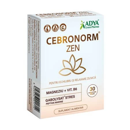 Cebronorm Zen, 30 tabletten, Adya