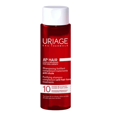 Versterkende shampoo tegen haaruitval AP Hair, 200 ml, Uriage