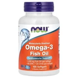 Omega-3 visolie, 1000 mg, 100 zachte gels, Now Foods