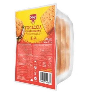 Focaccia with gluten-free rosemary, 200 g, Schar