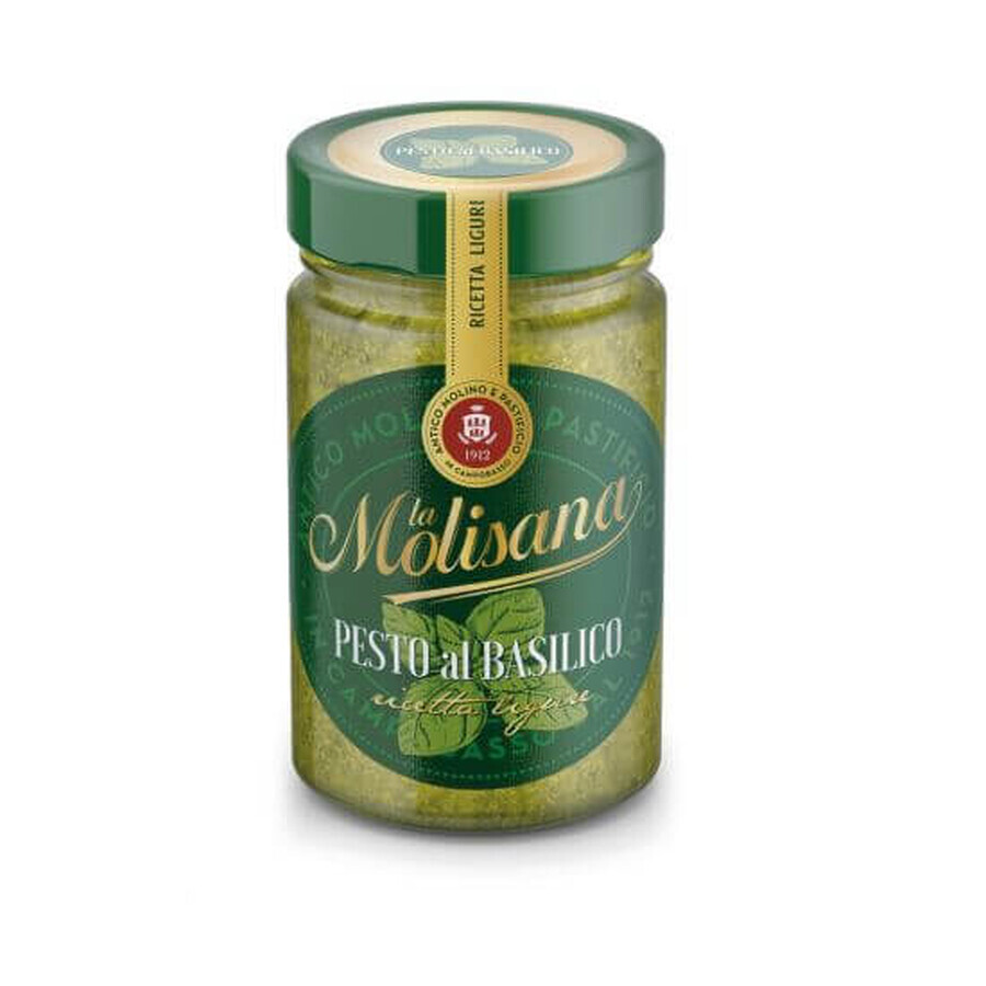 Sos pesto cu busuioc, 190 g, La Molisana