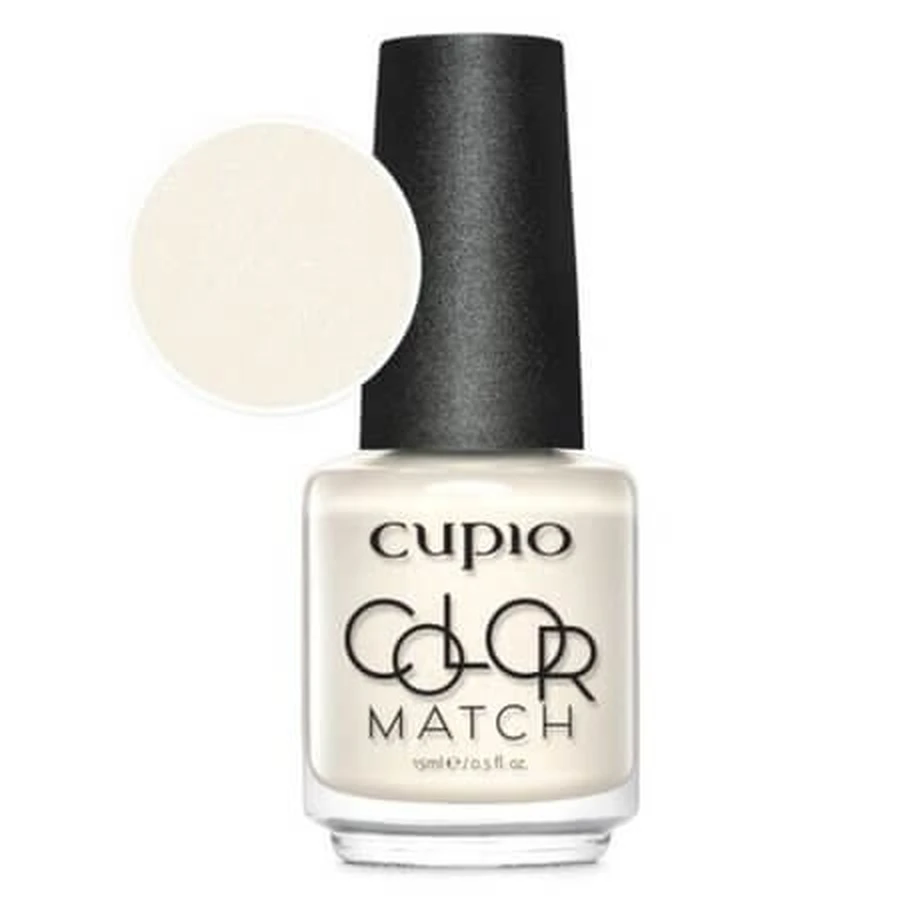 Vernis à ongles Color Match Milky White, 15 ml, Cupio