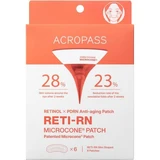 Parches con microcono y retinol Reti-Rn, 6 piezas, Acropass