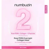Mascarilla de noche regeneradora con PDRN y colágeno nº 2, 37 g, Numbuzin