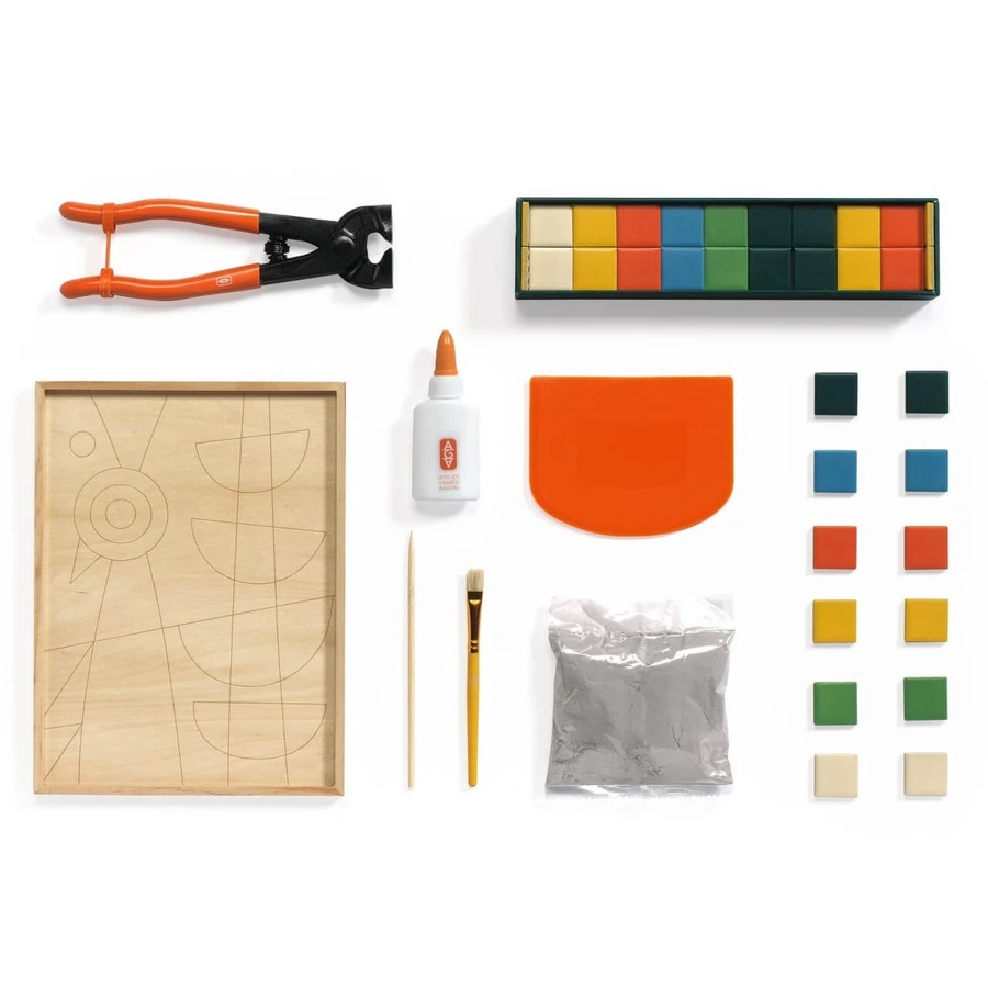 Atelier creativ 73 pentru adulti Mozaic artistic, Djeco