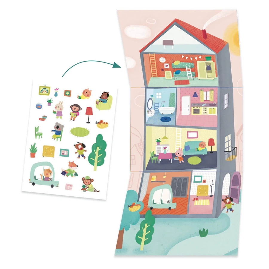 Kreativspiel Animal House, Djeco