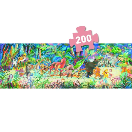 Puzzelgalerij Muzikale bosband, Djeco