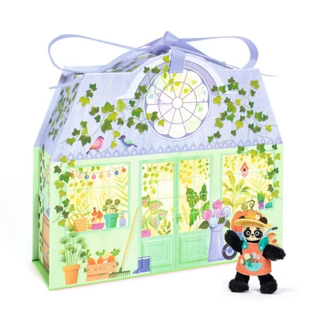 Miniaturhaus zum Zusammenbauen und Ausmalen Olive, Djeco
