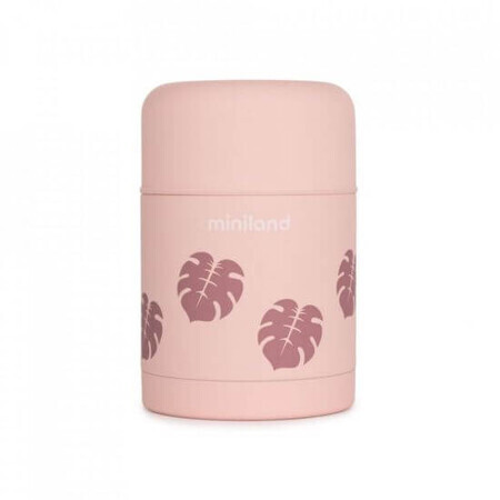 Thermos per cibi solidi Terra Leaves, 600 ml, Miniland