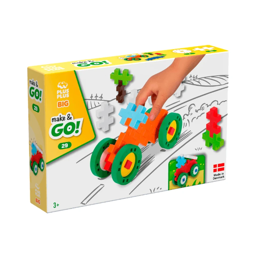 Baukasten Plus-Plus Make&Go, 29 große Teile