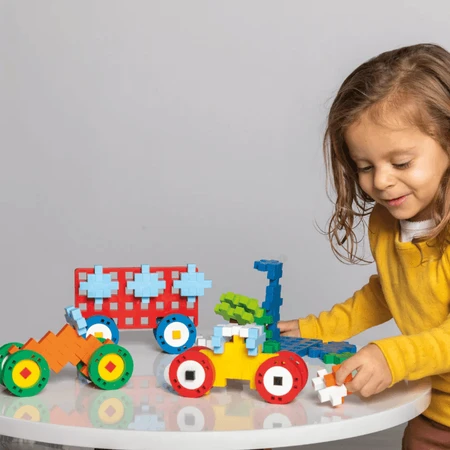 Baukasten Plus-Plus Make&Go, 29 große Teile