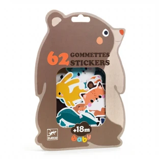 Eerste stickers Bosdieren, Djeco