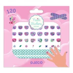 Blumen-Nagelsticker, Djeco
