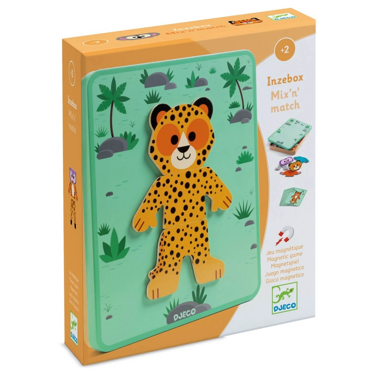 Mix'n'match magneetspel, Djeco