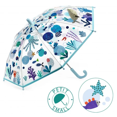 Kinderparaplu met maritiem motief, Djeco