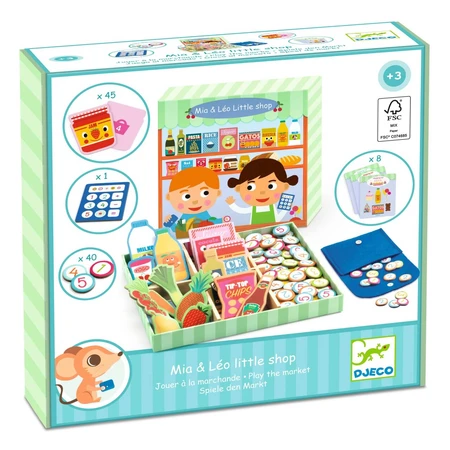 Gra fabularna Little Shop, Djeco: ceny i cechy