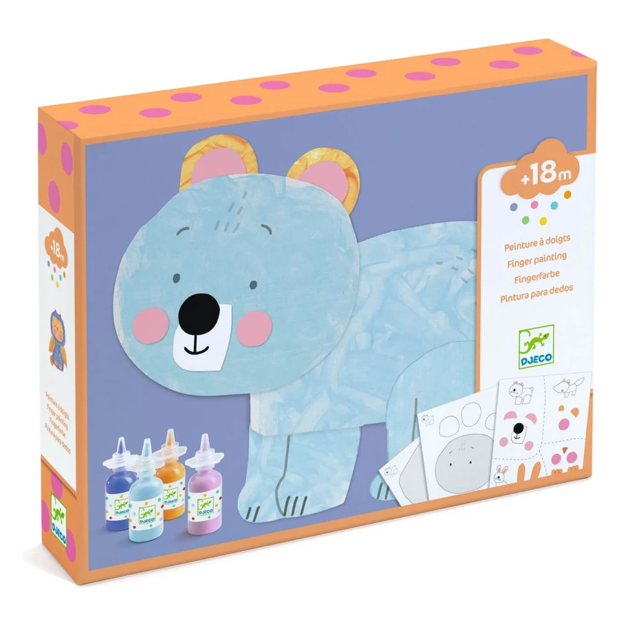 Creatief schilderspel voor peuters Verkennen door Kleur, Djeco