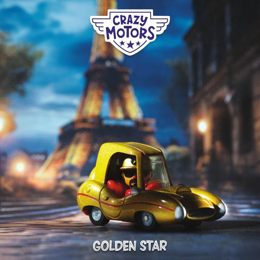Auto Golden Star, Collezione Crazy Motors, Djeco