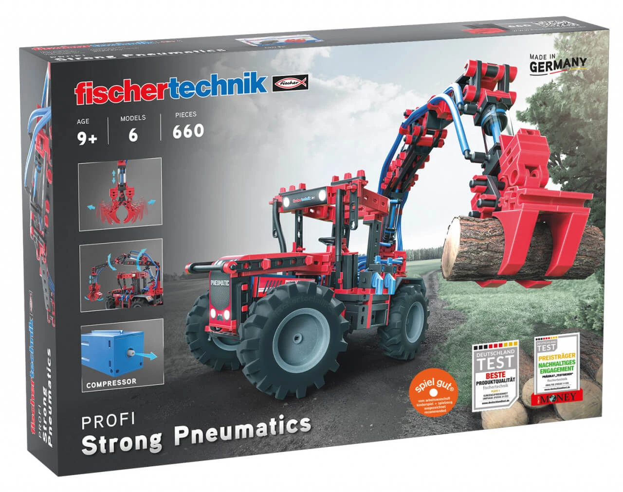 STEM-kit Sterke Pneumatiek, Fischertechnik