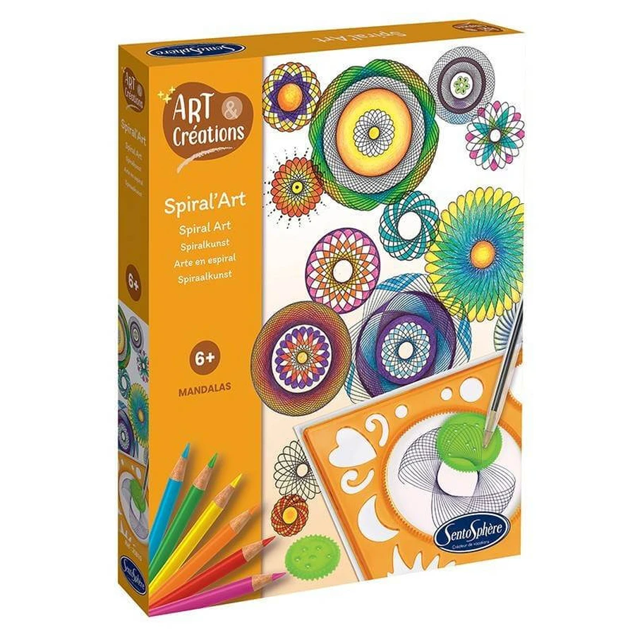 Kit creativo para hacer espirales y rosetas