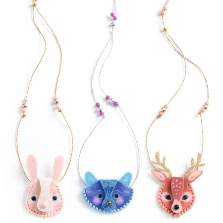 DIY juego creativo Collares secretos, Djeco
