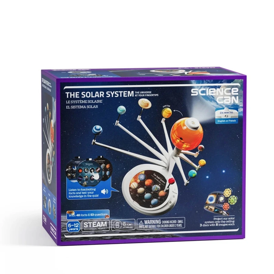 STEM Glob onderwijskit Zonnestelsel, TopBright
