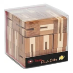 Flexi-cub bamboe 3D logisch puzzelspel