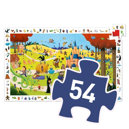 Djeco observatiepuzzel, Beroemde verhalen