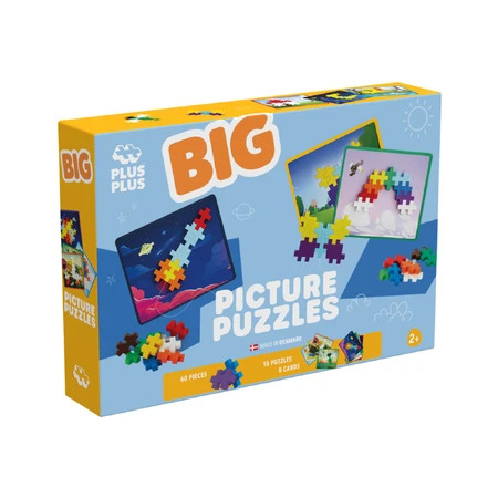 Puzzel Plus-Plus, 60 grote stukken, Afbeeldingen